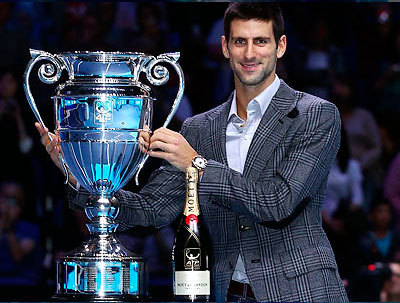 Djokovic recibe trofeo del Nº 1 del mundo - Paraguay.com
