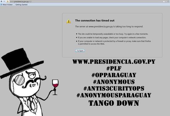 Ataques anônimos sites do governo paraguaio Regular_presidencia_hackeada.jpg
