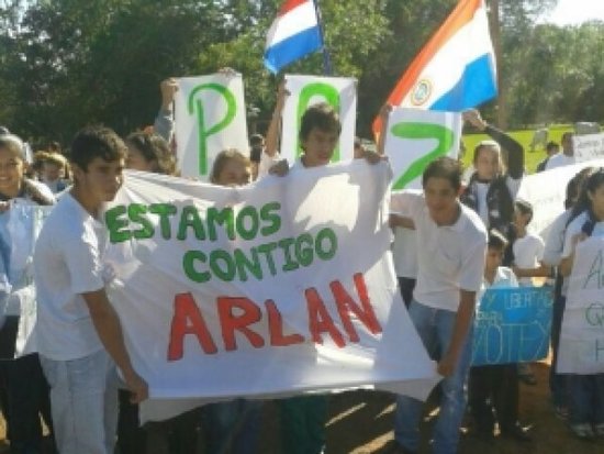 Marcha por liberación de secuestrado