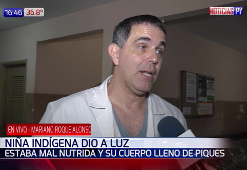 Pequeña de 12 años da a luz en Mariano Roque Alonso