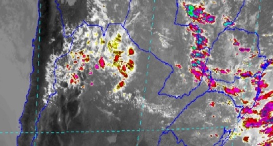 Anuncian lluvias y tormentas para los próximos días